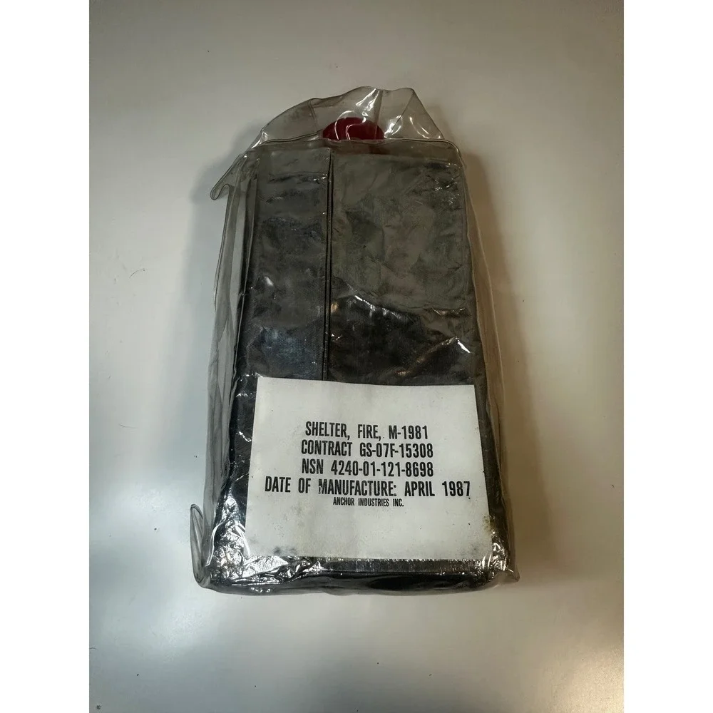 Strobe Fire Shelter M-1981 Dragnet Yellow Survival Emergency Gear